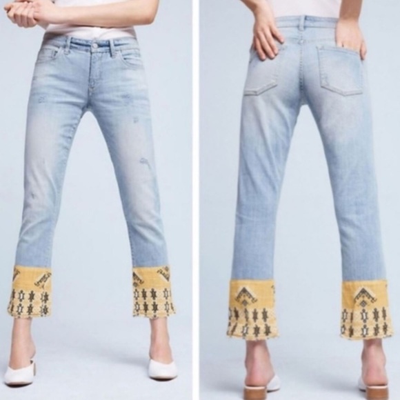 ANTHROPOLOGIE PILCRO HYPHEN JEANS - Picture 1 of 8